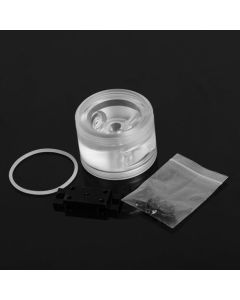 Barrow D5 Pump Top, Circular Shape, Clear